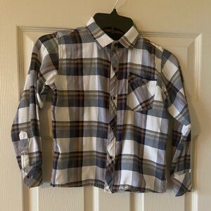 Boys bottom down long sleeve shirt